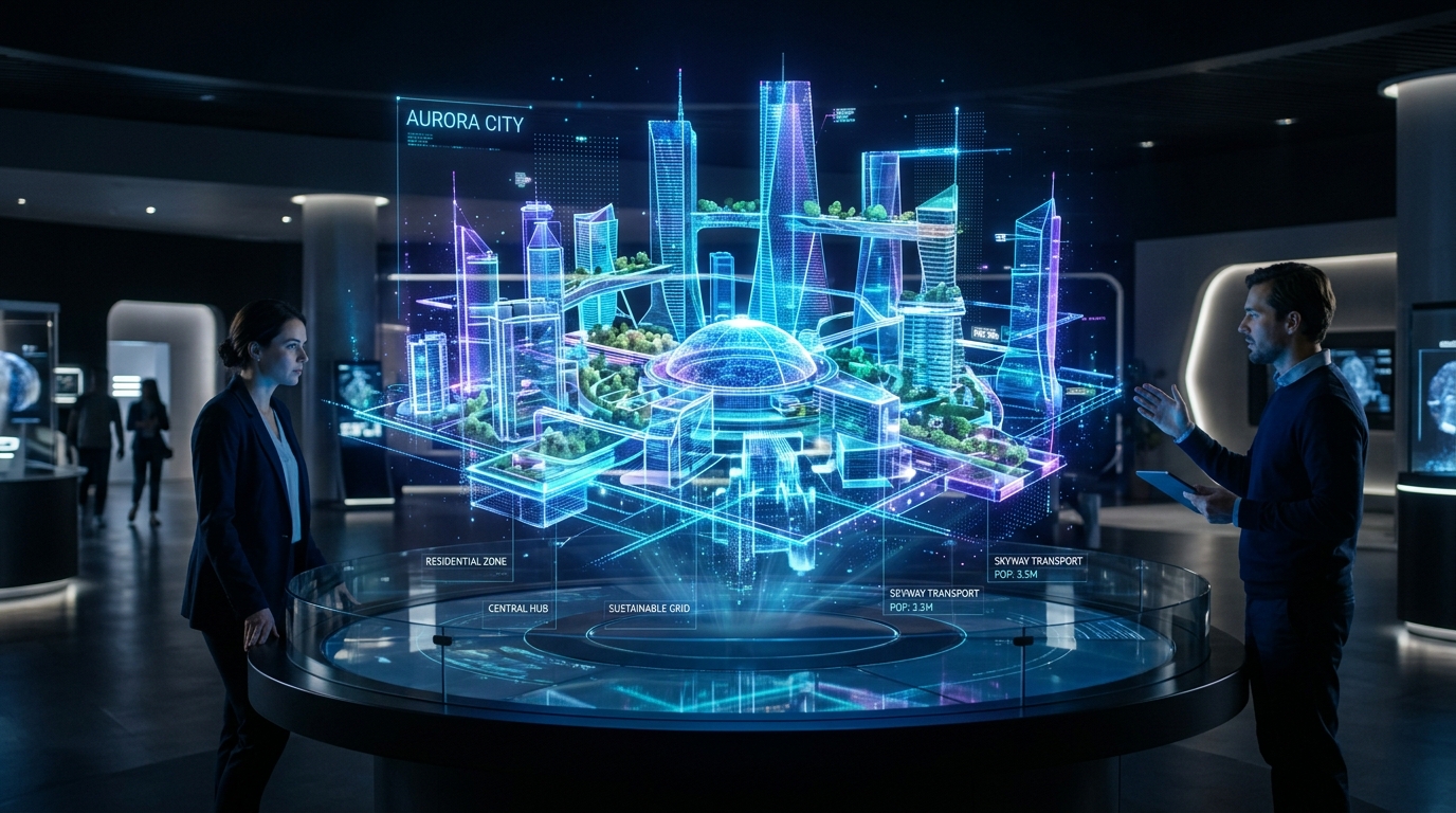 Holographic 3D Architecture