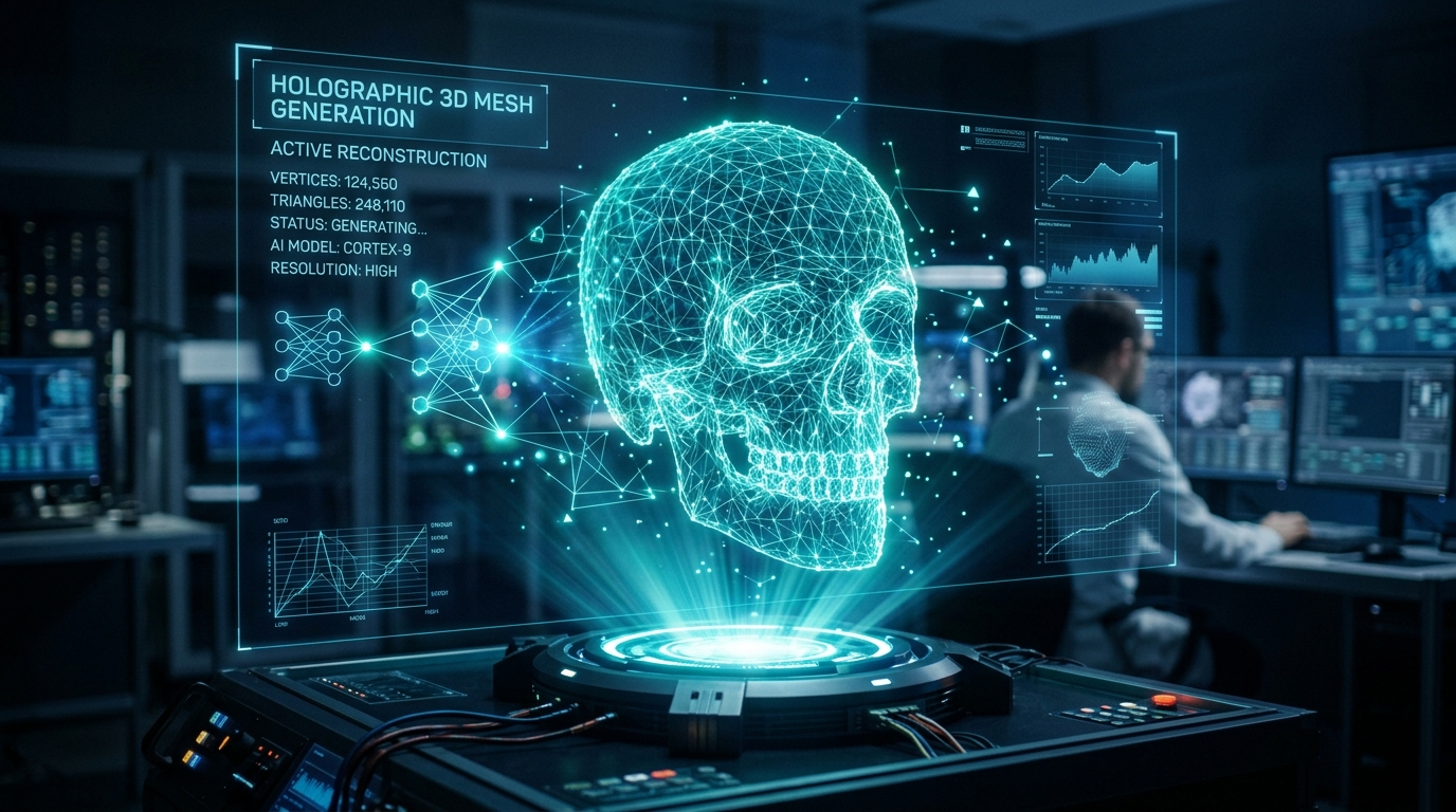 全息 3D 网格生成