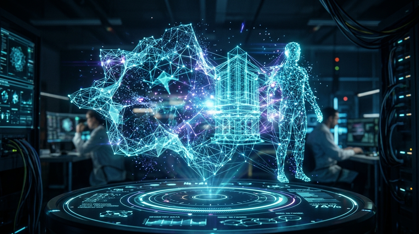 全息 3D 网格转换